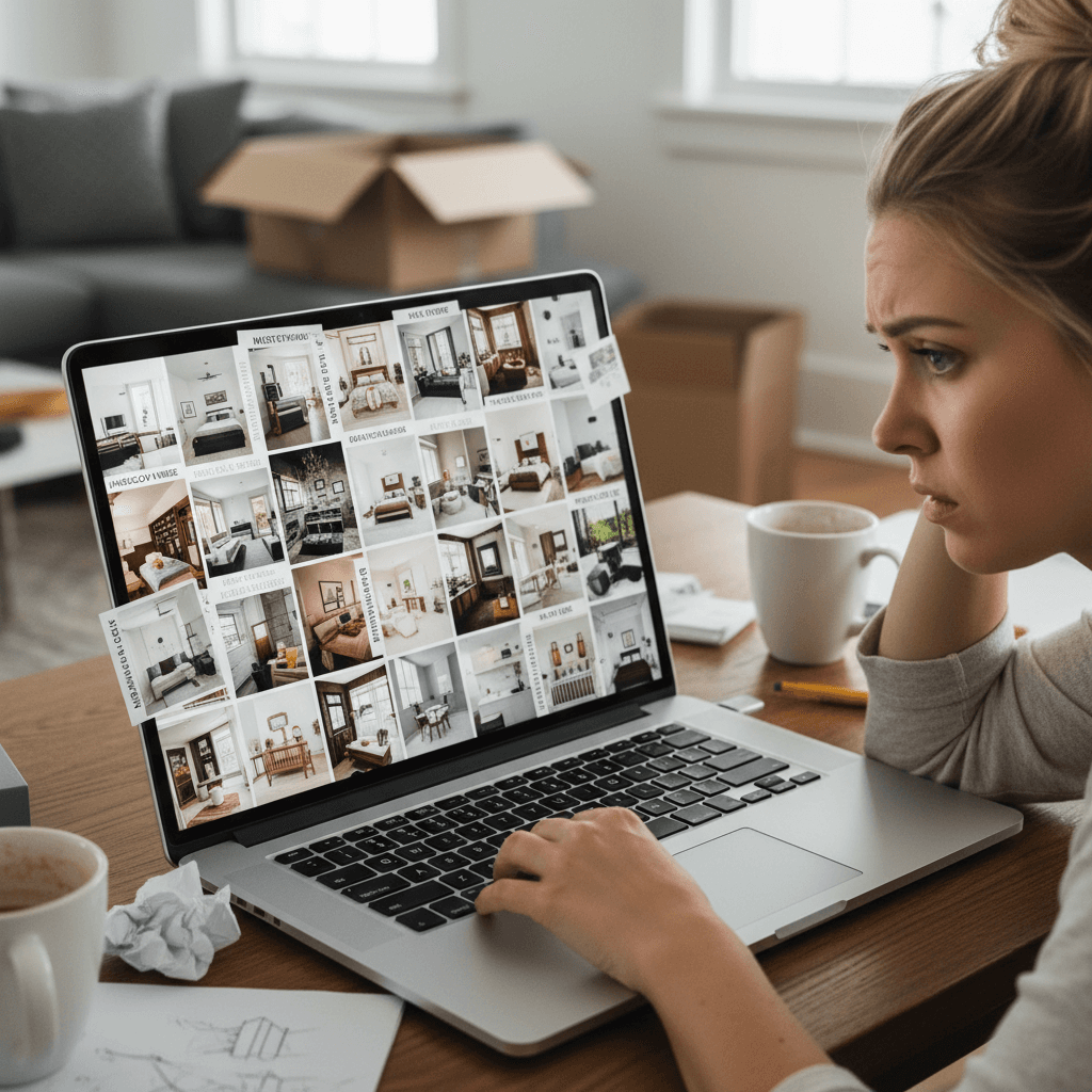 Pinterest interior design inspiration board