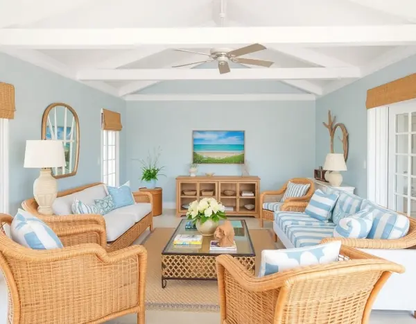 Coastal style - AI Interior Design App example by Decor Home AI